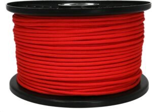 Red Paracord Spool Tactical Outdoor Parachute Cord